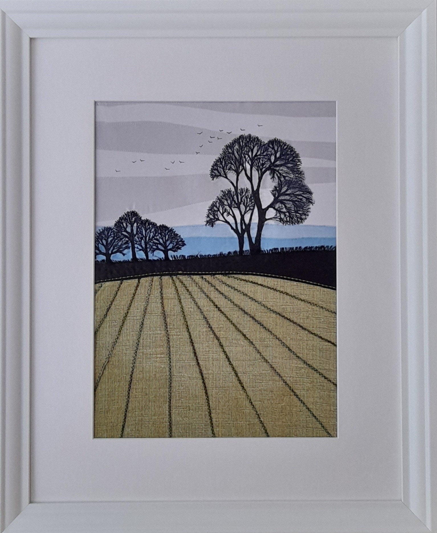 Landscape into the blue. Zoe Zegzula